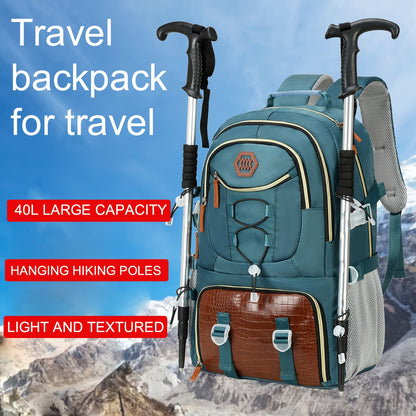 ENOSHI 40L Large Backpack - Laptop Shoe Storage Travel Hiking
