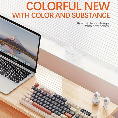 M96 Wireless Keyboard - Dual Mode 5.0/2.4G with RGB Backlit