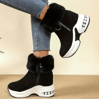 Women's Autumn/Winter Fuzzy Boots