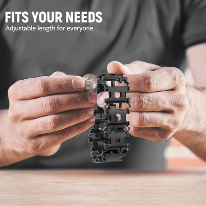 29-in-1 Multi-Tool Bracelet - Wearable