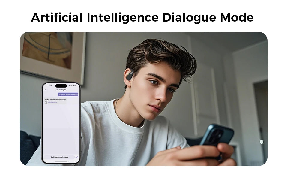 Erazer XP6 – AI Translator Wireless Gaming Earbuds