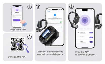 Erazer XP6 – AI Translator Wireless Gaming Earbuds