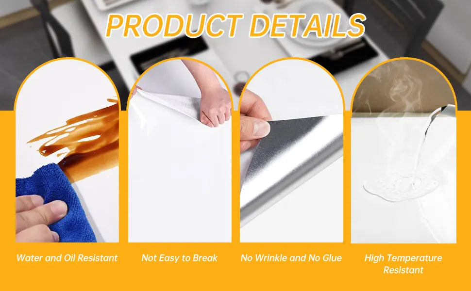 Waterproof & Oil-Proof Self-Adhesive wallpaper