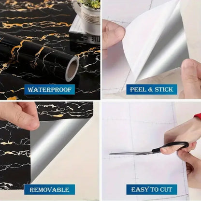 Waterproof & Oil-Proof Self-Adhesive wallpaper
