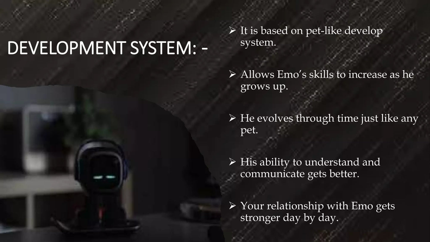 Emo Robot Pet Intelligent Companion Ai
