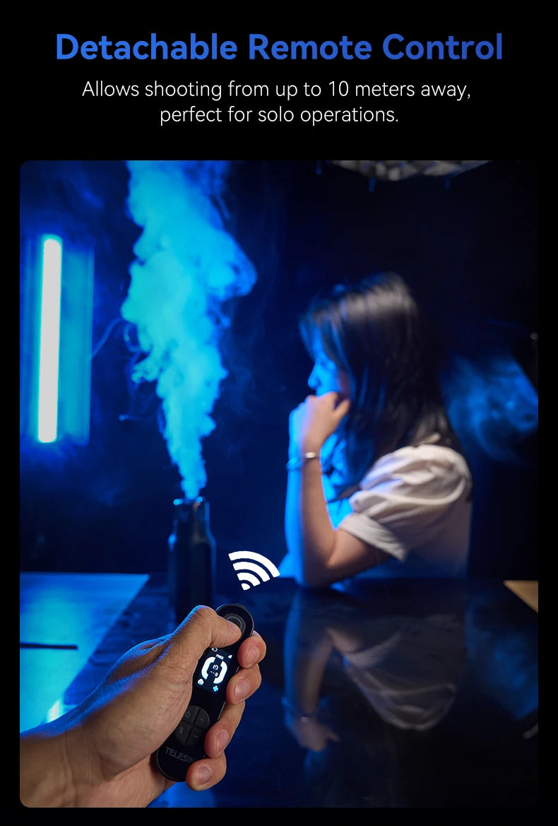 Machine à fumée portable TELESIN