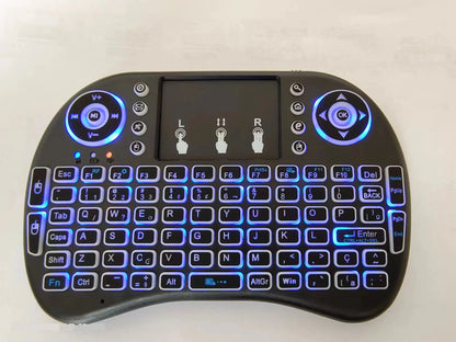 Mini wireless keyboard with touchpad