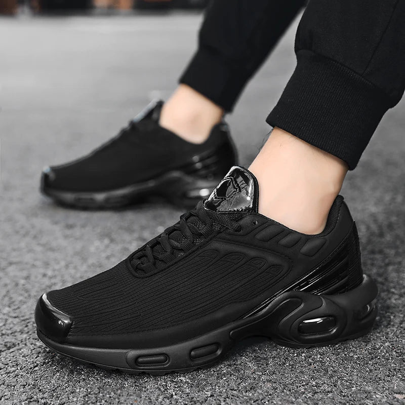 Men's Lightweight Running Shoes - Breathable Non-Slip Sports Sneakers