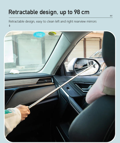 Car Rearview Mirror Wiper & Window Cleaning Tool