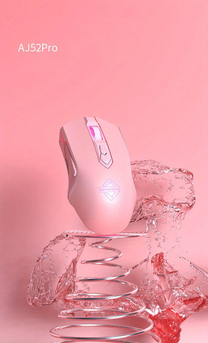 Ajazz AJ52Pro RGB Wireless Gaming Mouse – 4800 DPI rechargeable Mouse