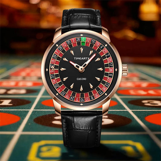 TIMEARTX Roulette Watch - waterproof