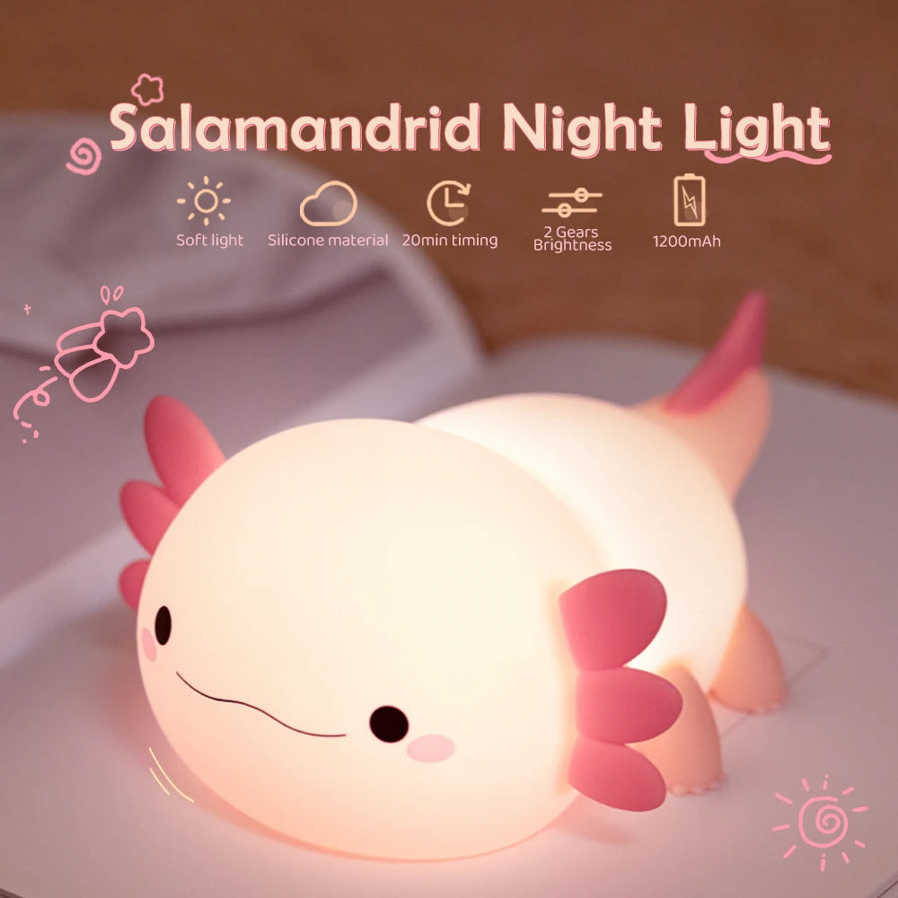 Axolotl / Rabbit Lamp