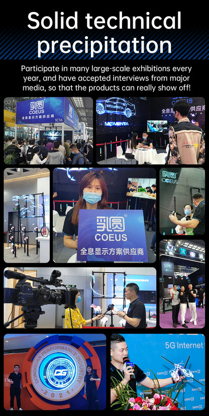 COEUS P65 3D Hologram Fan