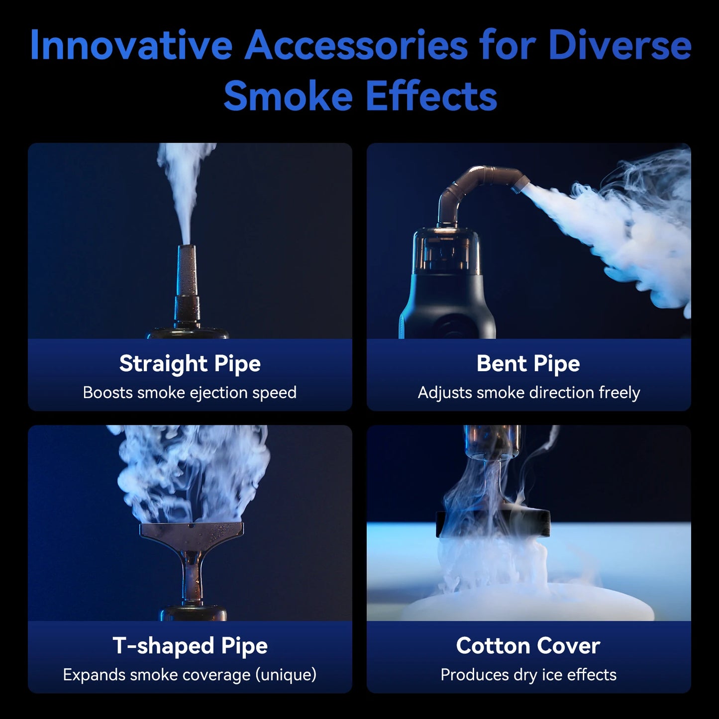 Machine à fumée portable TELESIN