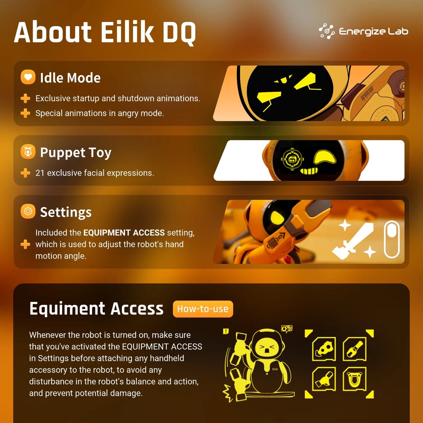 Eilik DQ Special Edition - AI Robot Desk Companion Interactive