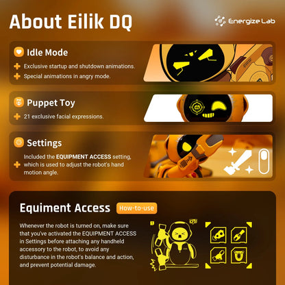 Eilik DQ Special Edition - AI Robot Desk Companion Interactive