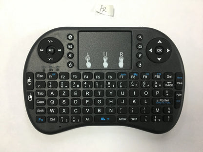 Mini wireless keyboard with touchpad