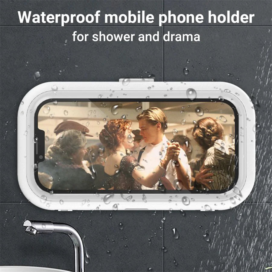 Waterproof Shower Phone Holder – Adjustable & Telescopic