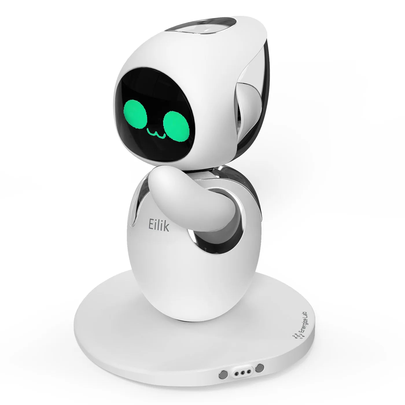 Eilik Chrome Silver - Interactive AI Robot Desk Companion