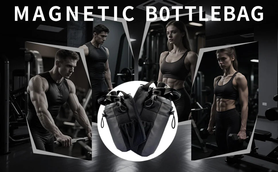 MagniFit – Magnetic Gym & Cycling Water Bottle Bag