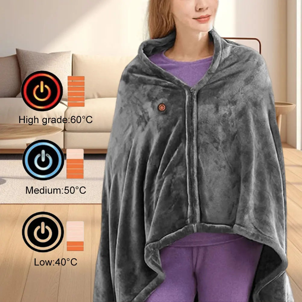 CozyHeat – Electric Heating Shawl & Blanket