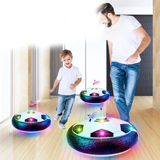 Hover Soccer Ball – LED Floating Football for Kids