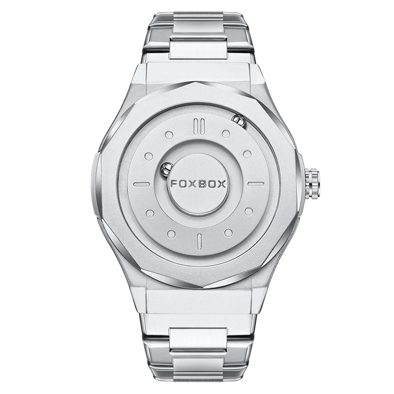 FOXBOX Watch - Magnetic Scrolling Pointer Waterproof Quartz