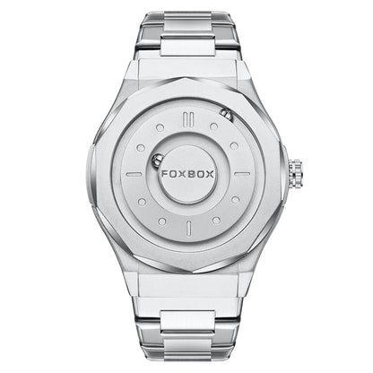 FOXBOX Watch - Magnetic Scrolling Pointer Waterproof Quartz