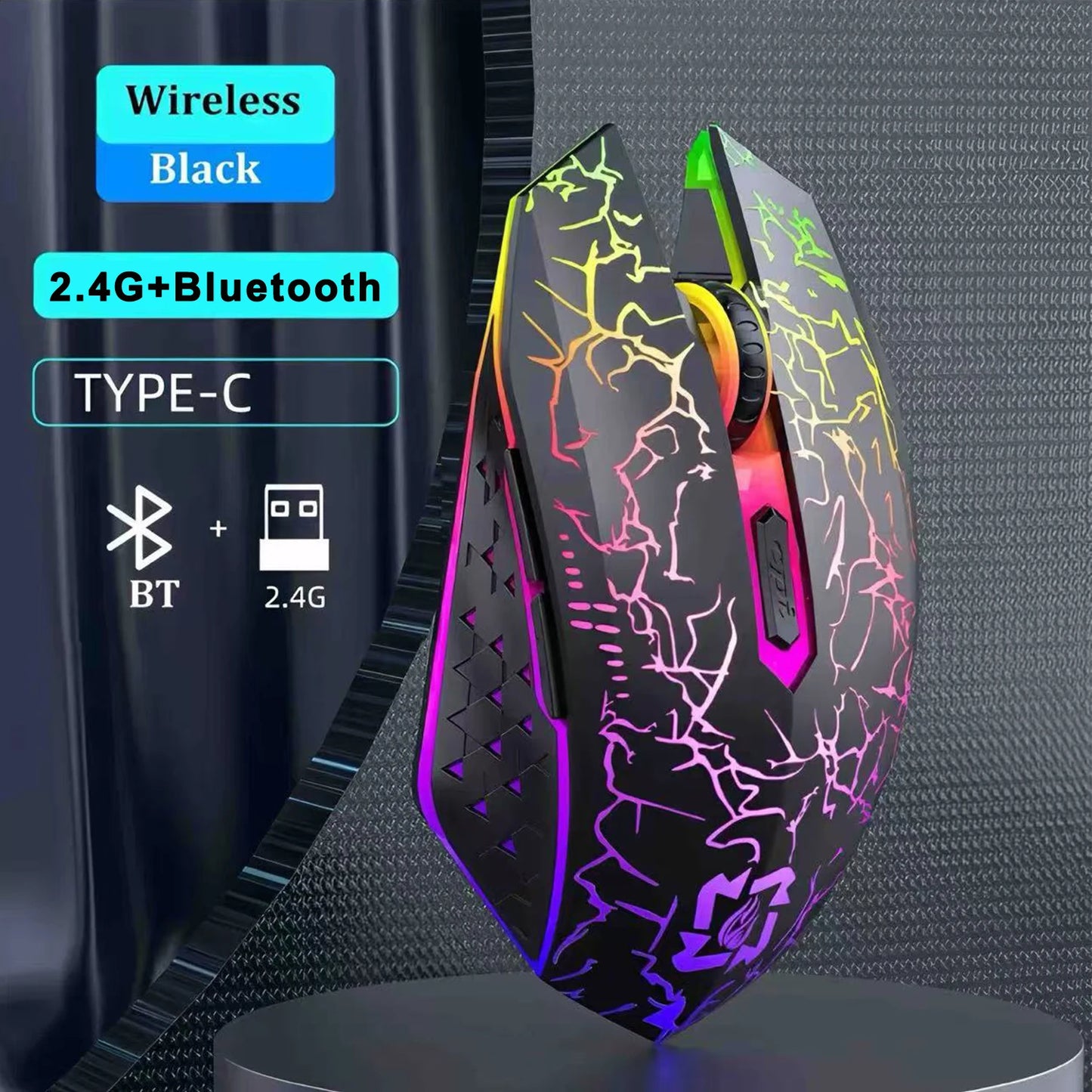 2.4G Wireless RGB Gaming Mouse