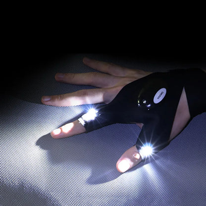 Light-Up Gloves - Breathable Adjustable