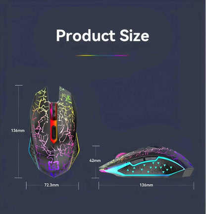 2.4G Wireless RGB Gaming Mouse