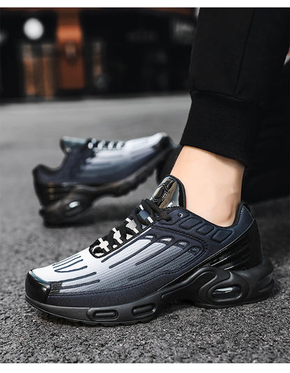 Men's Lightweight Running Shoes - Breathable Non-Slip Sports Sneakers