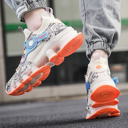 YRZL  Platform Sneakers - Designer Blade Running Shoes