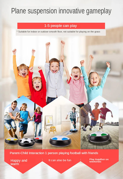 Hover Soccer Ball – LED Floating Football for Kids