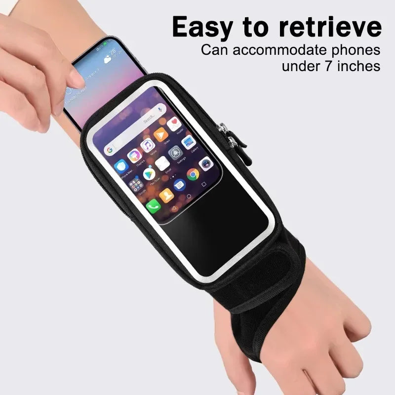 HAISSKY Running Armband - Touch Screen Sports Wristband for iPhone