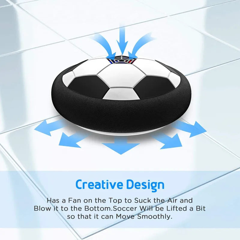 Hover Soccer Ball – LED Floating Football for Kids