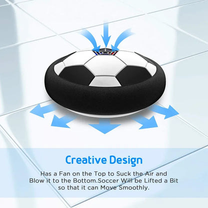 Hover Soccer Ball – LED Floating Football for Kids