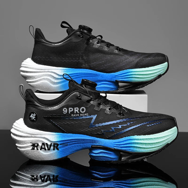RAVR Carbon Plate Running Shoes - Cushioning Marathon Athletic