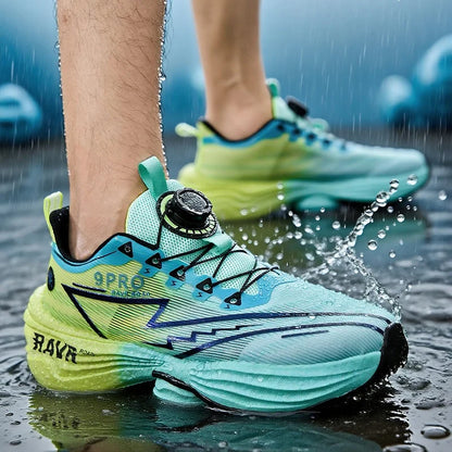 RAVR Carbon Plate Running Shoes - Cushioning Marathon Athletic