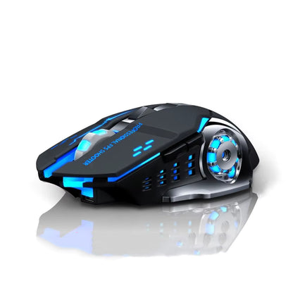 Silent Wireless USB Mechanical Gaming Mouse
