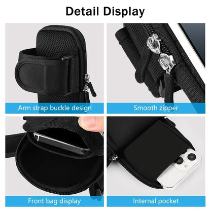 HAISSKY Running Armband - Touch Screen Sports Wristband for iPhone