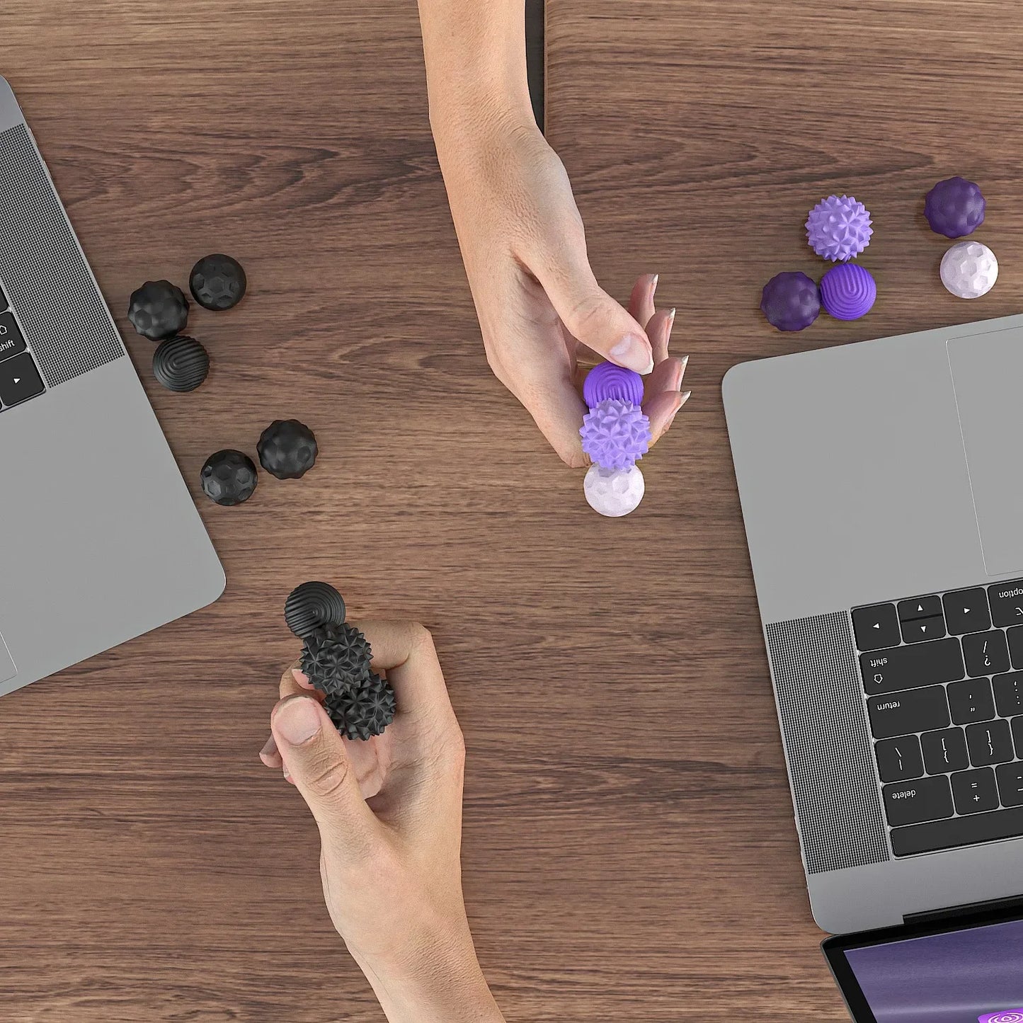 Silicone Magnetic Sensory Balls – for Stress & Anxiety Relief