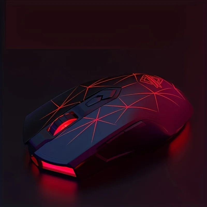 Ajazz AJ52Pro RGB Wireless Gaming Mouse – 4800 DPI rechargeable Mouse