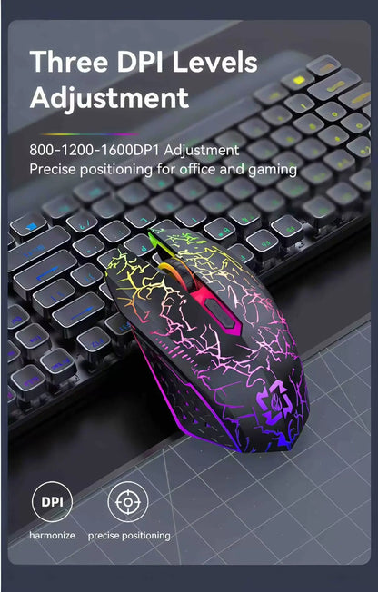 2.4G Wireless RGB Gaming Mouse