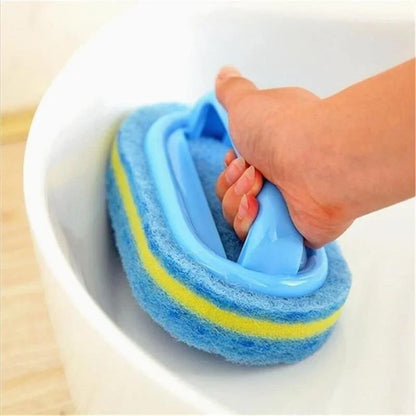 Sponge Cleaning Brush with Handle