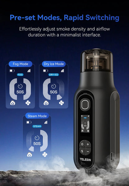 Machine à fumée portable TELESIN