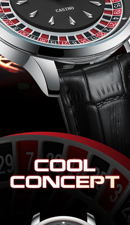 TIMEARTX Roulette Watch - waterproof