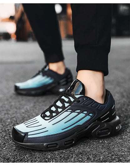 Men's Lightweight Running Shoes - Breathable Non-Slip Sports Sneakers