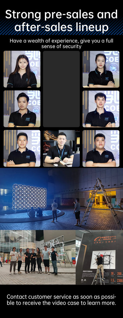 COEUS P65 3D Hologram Fan