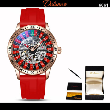 DULUNWE Spinning Roulette Automatic Watch